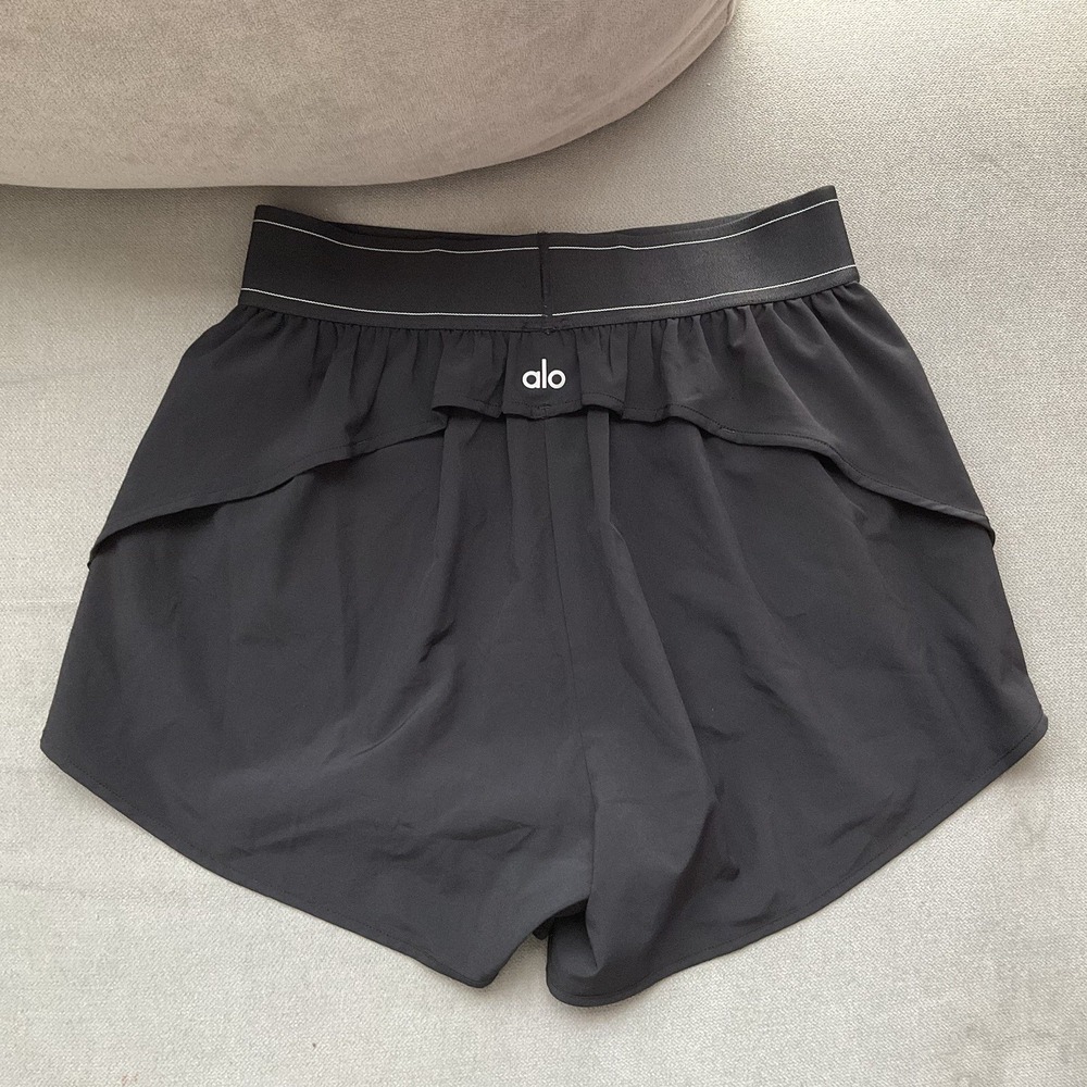 Alo Yoga Match Point Short Black S - Picture 13 of 13